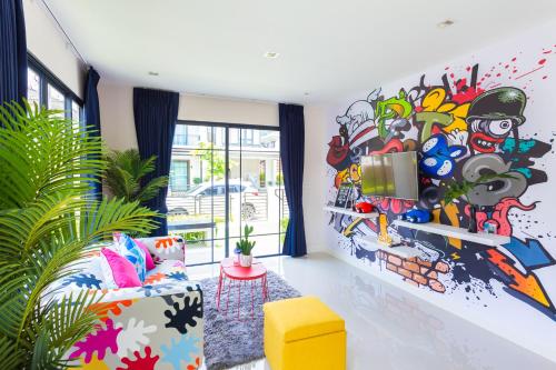 Color Chic House with 3 Bedrooms Modern Style Color Chic House with 3 Bedrooms Modern Style