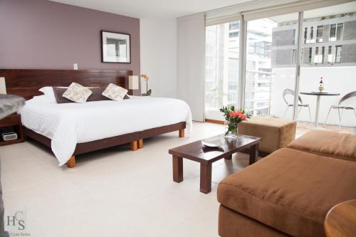 Cyan Suites Aparta Suites Cyan is perfectly located for both business and leisure guests in Medellin. The property has everything you need for a comfortable stay. Take advantage of the propertys daily housekeepi