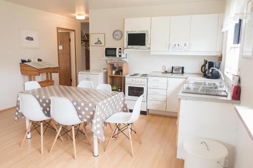 virtuve, Sudavik guesthouse in Berufjardarvatn