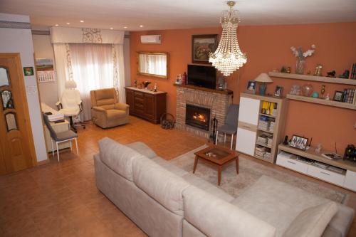 Közös társalgó / TV, La Rosaleda de Orgaz in Orgaz