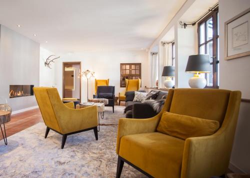 Shared lounge/TV area, Boutique-Hotel Weigels Bergfreiheit in Silbach