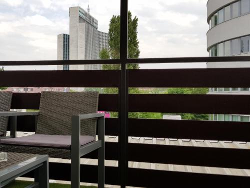 Rooftop studio with XL balcony in center of Zagreb