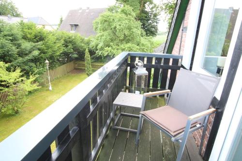 Balcony/terrace, Haus Eichenhain FeWo Hamburg in Other