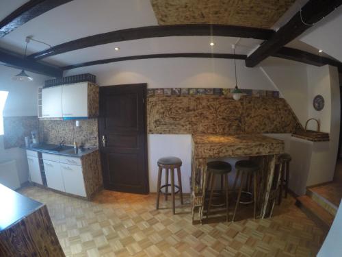 virtuve, Haus Feierabend in Muldestausee