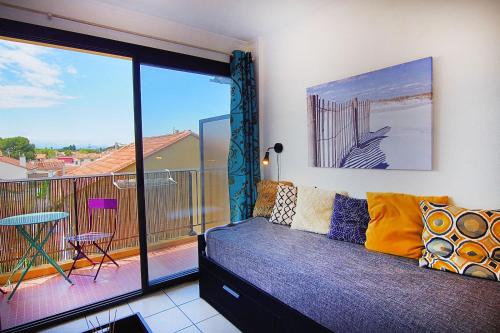 B&B Canet-en-Roussillon - Studio moderne à la plage - Bed and Breakfast Canet-en-Roussillon