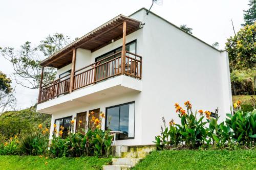 Exterior view, Hotel La Magdalena in Guatape