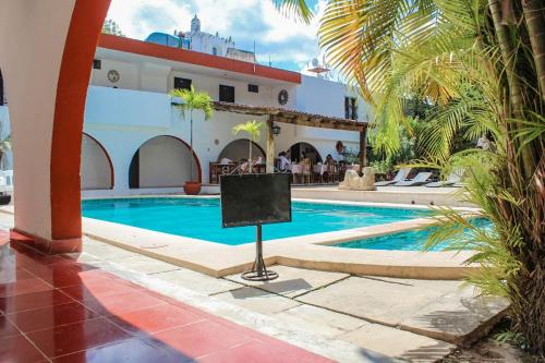 Hotel San Clemente in Valladolid, Mexico