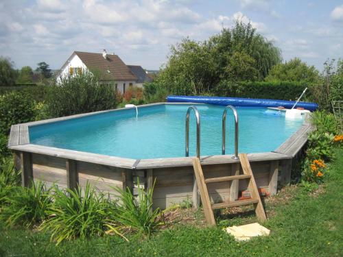 花園, 吉特勒斯克切理科斯酒店 (Gite Les Coquelicots) in 弗蘭科爾