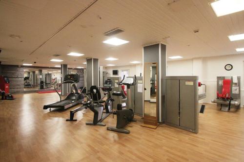 Fitness center, Hotel Hullu Poro in Levi