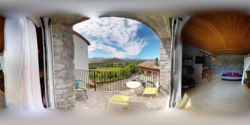 Kilátás, Casa Rural La Abadia-Apartamentos in Aragón-Pireneusok