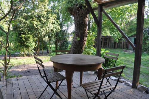 Balkons/terase, Ferienhaus Caselow 23 in Bergholz (Mecklenburg-Vorpommern)