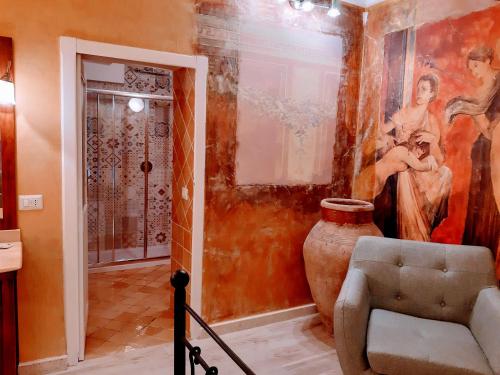 Zuhanyzó, Hotel Villa Antica Tropea in Tropea Városközpont