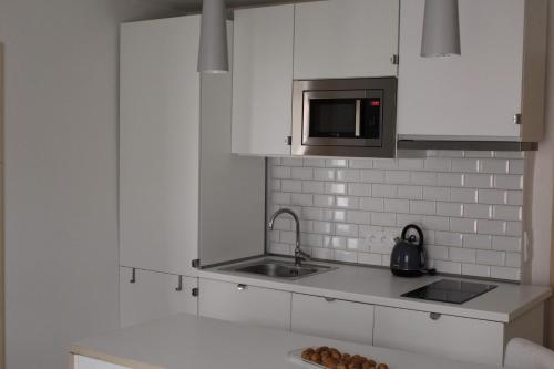 ห้องครัว, Apartmány Stříbro (Apartmany Stribro) in สตไรโบร