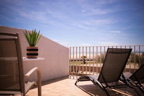 Erkély/terasz, Sunrise Beach Hotel in Gruissan