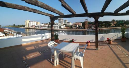 Erkély/terasz, B&B Traghetto in Lido Degli Estensi