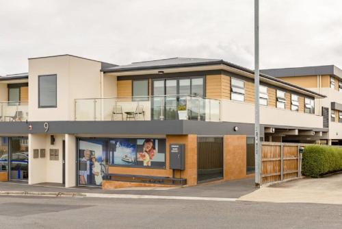 A szálláshely kívülről, Kangaroo Bay Apartments in Kelet-Hobart