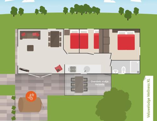6 pers. Veluwelodge XL met Sauna - image 2