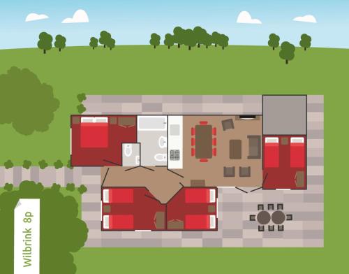 Wilbrink 6-8 pers. bungalow - image 13