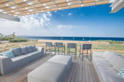 شرفة/ تراس, Villa Chana in Paralimni