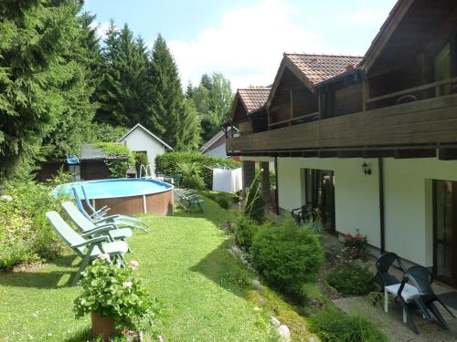 Garden, Pension Pretty in Harrachov