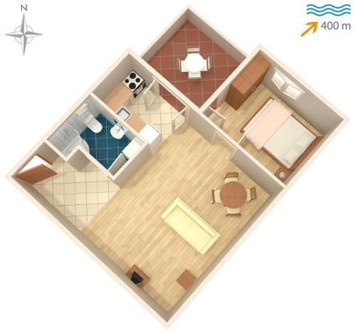 Apartments for families with children Zdrelac Pasman - 8424 - image 11