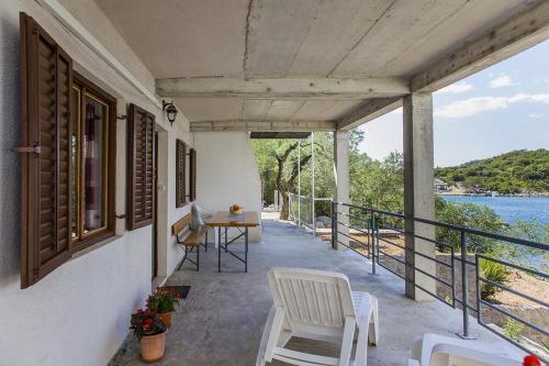 陽台/露台, Apartments by the sea Zuronja, Peljesac - 14095 in 布達加維斯