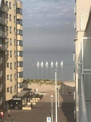 A szálláshely kívülről, Zalig in Nieuwpoort in Nieuwpoort-Bad