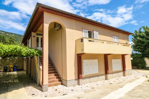  Double Rooms with Terrace Tomica in Baška