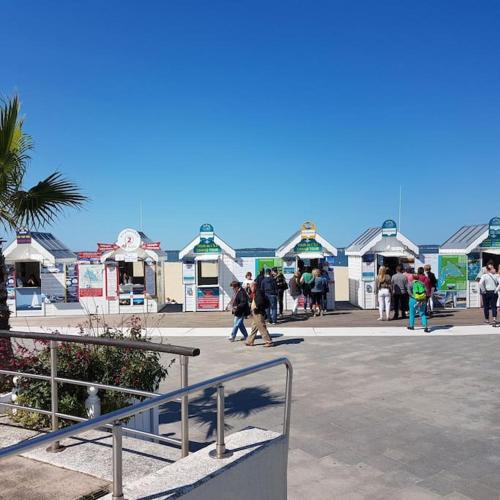 Appartement les pieds dans l eau acces direct plage Pereire, Parking gratuit ,WIFI