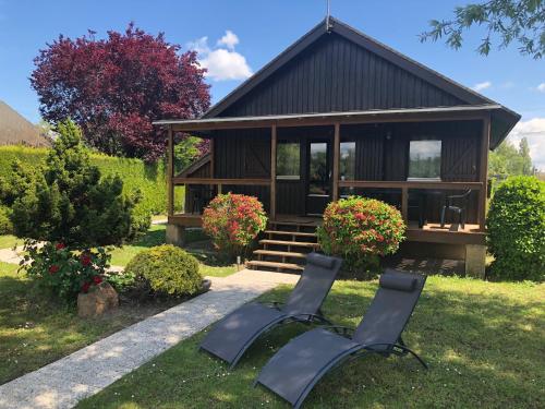 Le Chalet du Lac - Domaine de la Goujonne - Location, gîte - Saint-Sauveur-lès-Bray