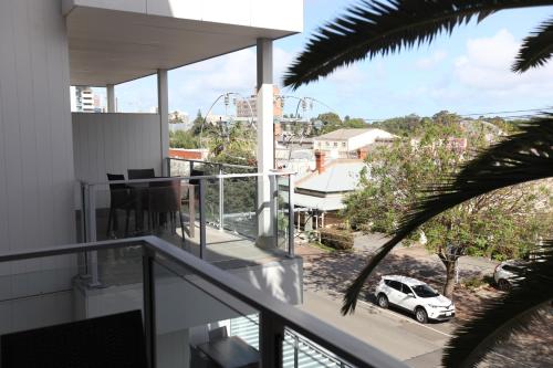 Balkong/terasse, The Palms Apartments near Adelaide botaniske hage