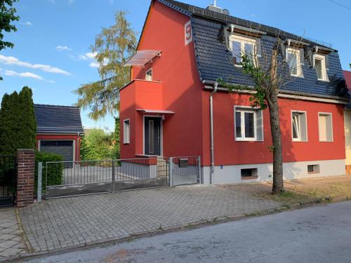 Haus an den Elbwiesen in Lutherstadt Wittenberg, Deutschland
