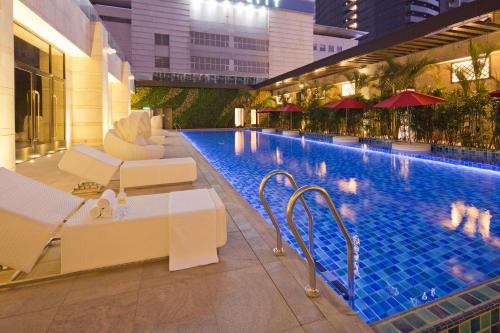 Swimming pool, The Lin Hotel in Taichung
