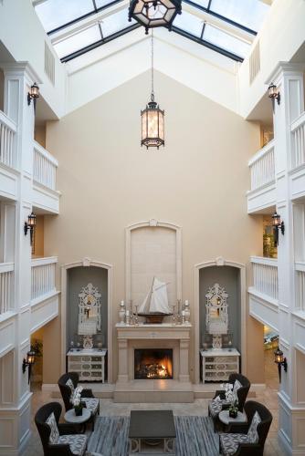 Exterior view, Oceano Hotel and Spa Half Moon Bay Harbor in Half Moon Bay