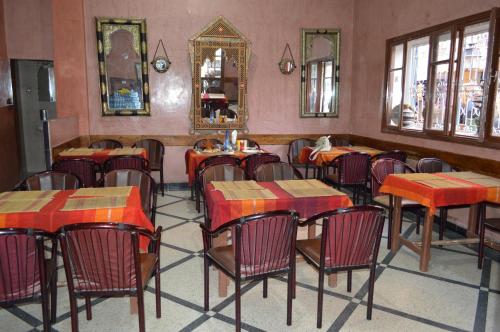 餐廳, Hotel Atlas Ouarzazate in 瓦爾紮紮特郊區