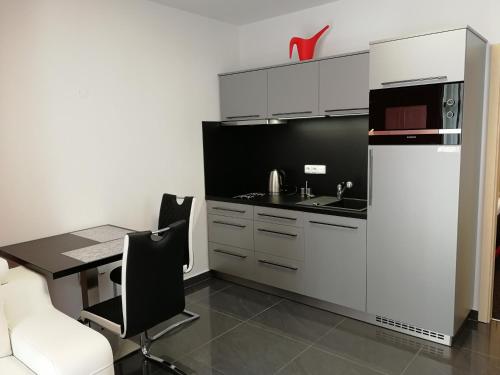 廚房, 多奧公寓 (Apartmany Duo) in 達奇采