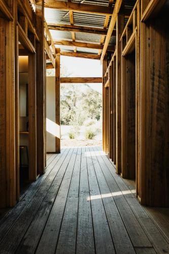 Vannas istaba, Bay of Fires Bush Retreat in Binalongbeja