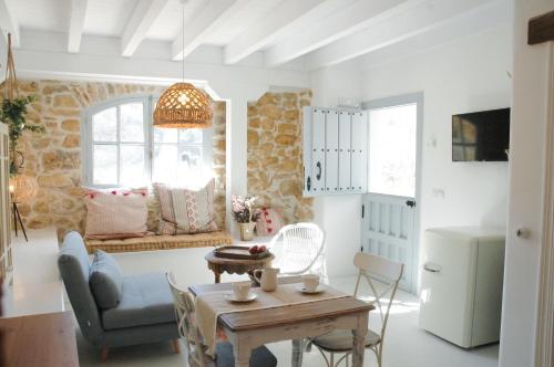 Apartamento con jardín