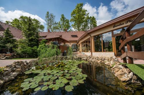 balkon/terras, Platan Garden Rooms & Restaurant in Hajduszoboszlo