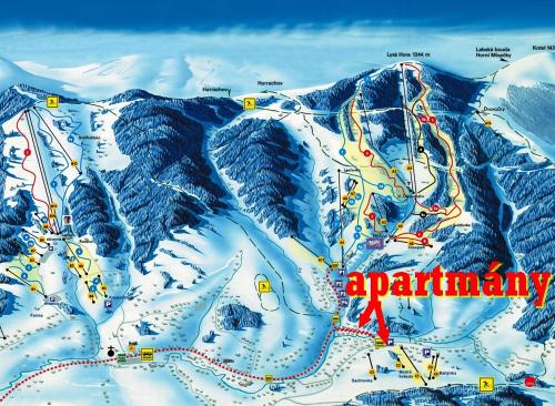 Apartmán s balkonem u sjezdovek (Apartman s balkonem u sjezdovek) in Rokitņica nad Jizerou