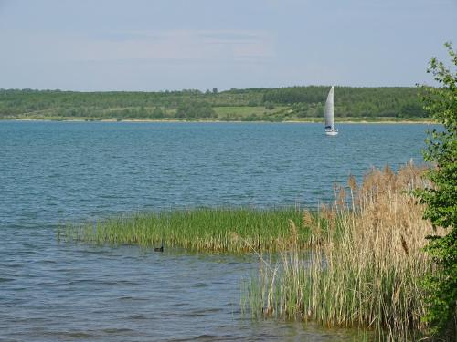 Feriendomizil am Störmthaler See, Lagovida, Leipziger Neuseenland, Großpösna, Privatstrand