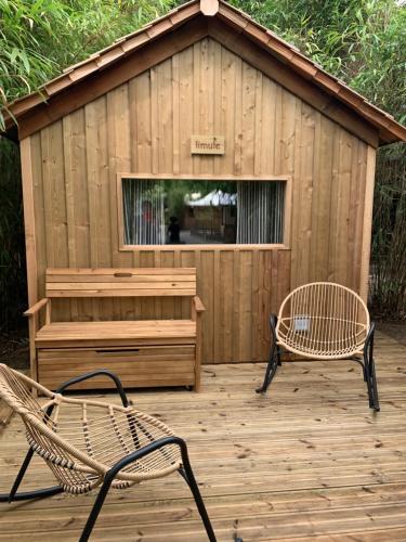 LODGING LE LAC - Camping Lacanau Lac du Moutchic
