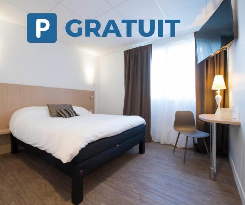 The Originals City, Hotel Chantecler, Le Mans, Sarthe