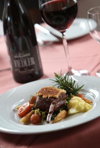 餐廳, 蘭格斯霍夫菲德勒酒店 (Landgasthof Fiedler) in 迪特爾斯海姆