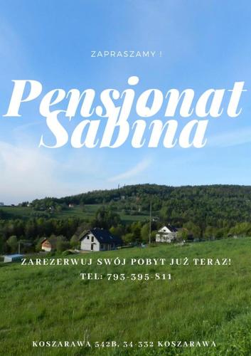 Pensjonat Sabina - Accommodation - Koszarawa