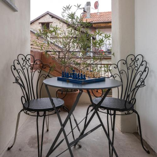 Erkély/terasz, Guest House Seme Di Faggio in Miasino