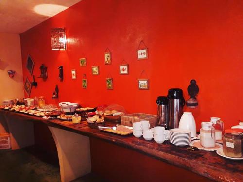 Food and beverages, Pousada Doze Cabanas in Pessoa