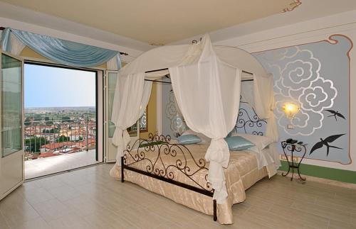 Camera doppia, balcone