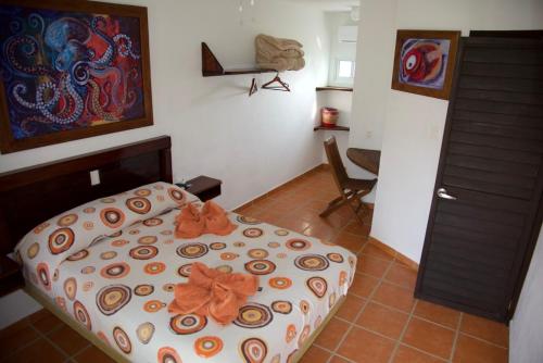 1 double bed