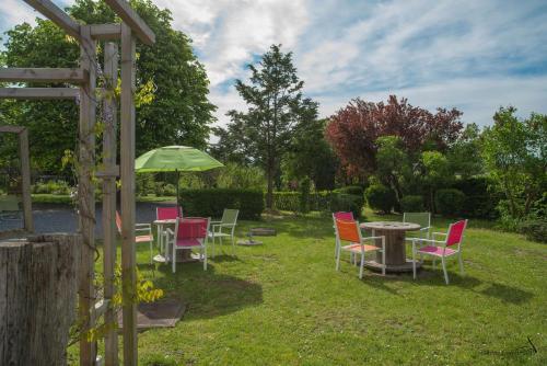 Jardín, Les Chambres du Vivier, chambres d'hotes a Durbuy in Durbuy